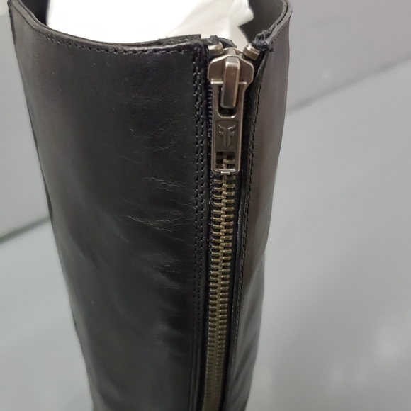NEW Frye Stud Back Zip Boots - Picture 2 of 13
